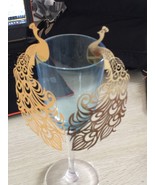 60pcs Laser Cut Place Cards,Metallic Paper Place Cards for Wedding Decor... - $17.40