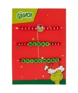 Dr. Seuss Grinch Beaded Bracelets, 3 Bracelets One Size Fits Most - $346.06 MXN