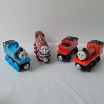 Lot 4 Thomas Wooden Railway Thomas Caitlin Sodor Caboose Roll Whistle James  - £17.20 GBP