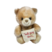 6&quot; VINTAGE ANIMAL FAIR TOOTH FAIRY BROWN TEDDY BEAR STUFFED ANIMAL PLUSH... - £28.96 GBP