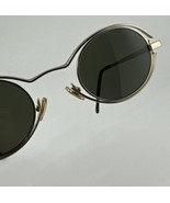 Vintage Karl Lagerfeld Sunglass 4123 05 France Frame Steampunk Round RAR... - $548.04 CAD