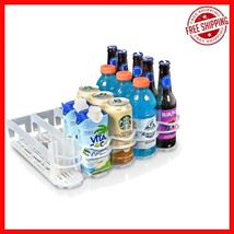 Versatile Drink Organizer: Fridge-Plus for Bottles &amp; Cans - No Assembly ... - $55.43