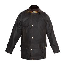Mens Farrier Oilskin Western Australian Waterproof Duster 3/4 Length Coa... - $79.99