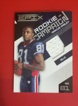 2010 Panini Epix ROOKIE Campaign Marcus Easley Jersey 243/499 Football  - £1.57 GBP