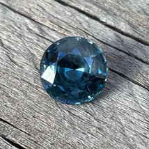 Natural Teal Sapphire | Round Cut | 0.92 Carat |  6.06 mm | Unheated |Blue Green - £633.63 GBP