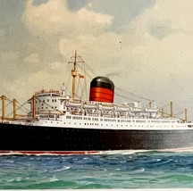 Cunard RMS Sylvania Ship Postcard Transportation England c1950-60 DWS5C - $24.99