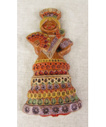 Vintage Handcrafted Ceramic Wall Figure; Convento Jesus Maria S.A. De Ar... - £24.24 GBP