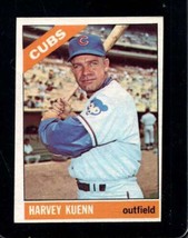 1966 TOPPS #372 HARVEY KUENN VGEX CUBS - $5.39