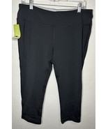 Marika Sport Women’s Black High Rise Super Stretch Capri Leggings Size XL - $19.79