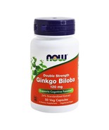 NOW Foods Ginkgo Biloba 120 mg., 50 Vegetarian Capsules - $180.59 MXN
