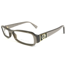 Giorgio Armani Petite Eyeglasses Frames GA 546 09G Shiny Gray Gold 50-15... - $107.31