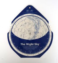 Vtg 1992 David Chandler Planisphere Night Sky Star Map Constellations - $19.99