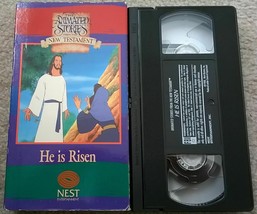 VHS Animated Stories New Testament He is Risen - £8.63 GBP