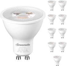 Dewenwils GU10 Led Bulb, Dimmable, 500LM 5000K Daylight Track Lighting 7W(50W Eq - £22.72 GBP