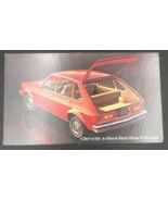 1978 Chevette 4-Door Hatchback Sedan Advertising Postcard Chevrolet - $8.59