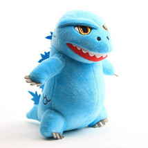 Phunny Godzilla Gojira Plush Toy Stuffed Animal 7.8&quot; King of Monsters Blue - $19.79