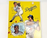 Vintage 1997 LA Dodgers Hard Plastic 3-Ring Binder Avery K-Mart Baseball... - $44.99