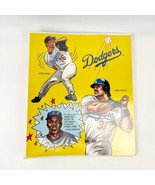 Vintage 1997 LA Dodgers Hard Plastic 3-Ring Binder Avery K-Mart Baseball... - £35.39 GBP