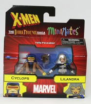 NEW SEALED 2021 Marvel Minimates X-Men Cyclops + Lilandra Action Figure Set - £11.60 GBP