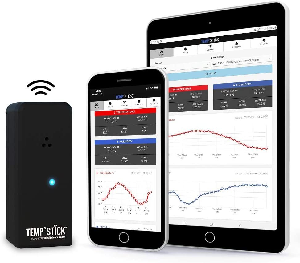 Primary image for Temp Stick Wireless Remote WiFi Temperature & Humidity Sensor. No Subscription