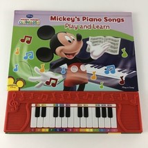 Disney Clubhouse Mickey Piano Songs Play &amp; Learn Book 2010 Hardcover Play A Song - £15.51 GBP