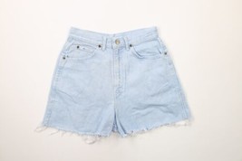Vintage 90s Streetwear Womens 8 Distressed Cut Off Denim Jean Shorts Jor... - $44.50