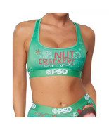 PSD Women's Elf Nut Cracker Sports Bra, Green, Large - $18.70