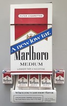 Vintage Marlboro Display Box Wood Stick Matches Flip Top Lot of 5 Boxes ... - $89.99