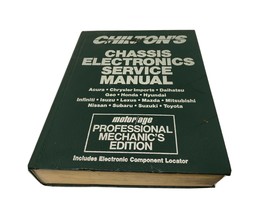 Chilton&#39;s Chassis Electronics Service Manual Asian 1989 - 1991 # 8152 - £42.72 GBP