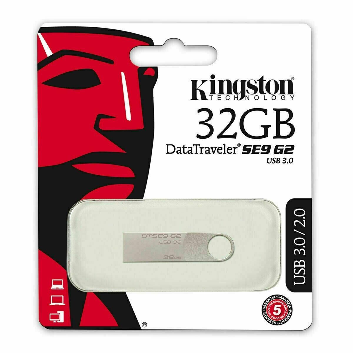 Genuine Kingston USB 32 GB Stick Pen Data Traveller G2 Memory -Pen Drive - $11.86