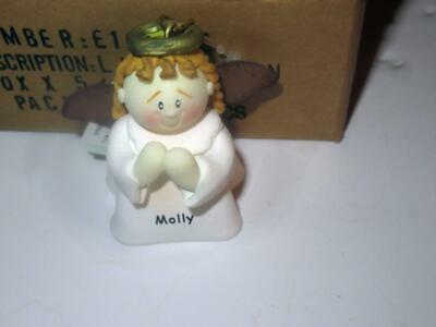 Primary image for CHRISTMAS ORNAMENTS WHOLESALE- LITTLE ANGELS- 'MOLLY' -  (6) - NEW -S1