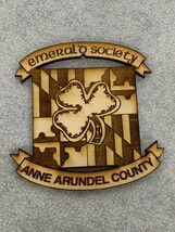 Anne Arundel County, MD Emerald Society Wood Crest Maryland - $11.88