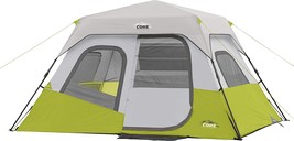 CORE 6 Person Instant Cabin Tent | Portable Large Pop Up Tent with Easy 60 Secon - £133.97 GBP