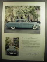 1951 Packard 300 Car Ad - For one who puts Character first - £14.46 GBP