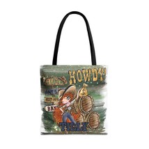 Personalised Tote Bag, Howdy, Red Curly Hair, Blue Eyes, Tote bag, 3 Sizes Avail - £22.01 GBP - £26.14 GBP