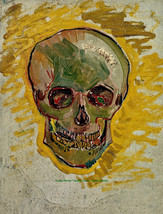 The Skull With Messed Up Eyes 8.5x11&quot; Photo Print Vincent Van Gogh 1887 Fine Art - $7.94