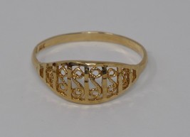 OroAmerica 10k Gold Ring Size 6.5 - £71.09 GBP