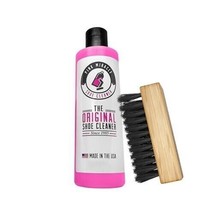 Pink Miracle Shoe Cleaner &amp; Brush Kit 8 oz. Sneaker Fabric &amp; Sole Cleani... - £12.38 GBP