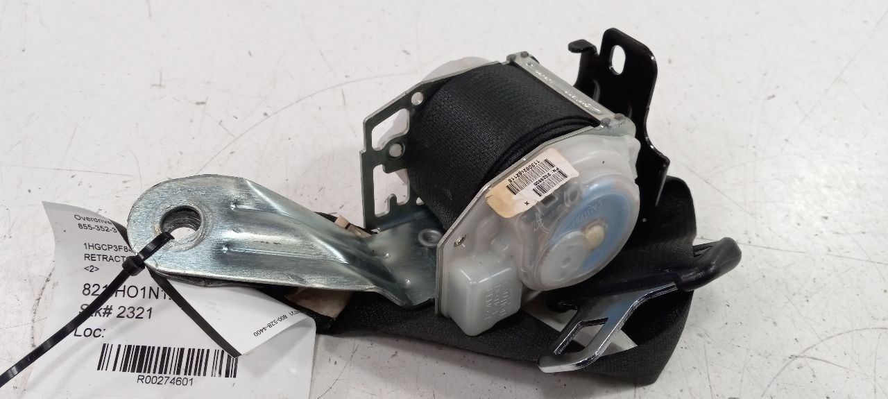 Honda Accord Seat Belt Strap Retractor Left Rear Back 2012 2011 2010 - $27.96