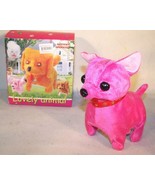 CHIHUAHUA WALKING BARKING TOY MOVING DOG play pet battery operated NEW e... - $16.78 CAD