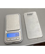 Digital Pocket Scale Silver By Polder With 2 Lithium Batteries Included - $17.31 CAD