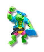 Vintage 1989 Genghis Frog TMNT Playmates Action Figure with Accessories - £14.84 GBP