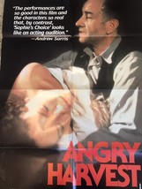 Vintage 1 sheet 27x41 Movie Poster Angry Harvest 1986 Armin Mueller-Stahl - £6.85 GBP