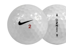 43 Mint And Near Mint Nike One Rzn Golf Balls Mix - Free Shipping - 5A 4A - £70.45 GBP