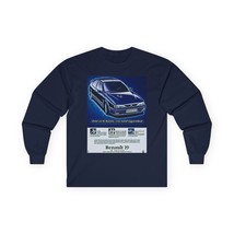 Renault 19 Car Graphic Long Sleeve Tee, Retro Art T-Shirt, Gift for Car ... - $21.89+