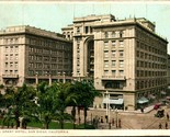 US Grant Hotel San Diego California CA 1917 WB  Postcard Phostint Detroi... - $3.91