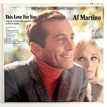 Al Martino This Love For You Vinyl Record 1960s Easy Listening 33 12&quot; VRG2 - £10.22 GBP
