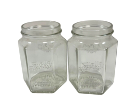 Set Of 2 Jack Daniels Hello Honey Mason Jars Tumblers Glass RARE VTG 4.7... - £25.21 GBP