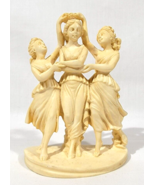Italian Florentine Dancers/Nymphs Sculpture by A Santani  Three Dancers ... - €21,11 EUR