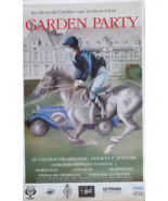 Paris Agro School - Garden Party - Grignon Castle - Original Poster-1990 - $218.07